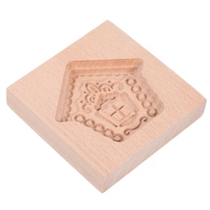  DIY Backen Plätzchen Formen Holz Prägestempel für Weihnachten Urlaub - Bild 1 von 12