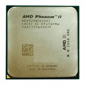 AMD Phenom II X4 925 95W 2.8 GHz 4 Core HDX925WFK4DGI Socket AM3 CPU Processor - Picture 1 of 4