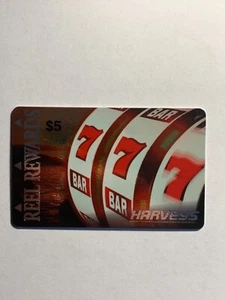 Harvey's  Casino Slot Card Lake Tahoe Nevada Vintage - Picture 1 of 2