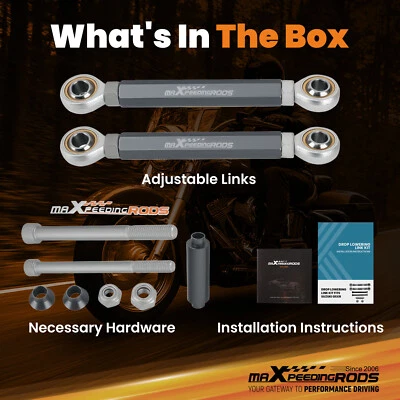 Kit Eslabón Bajador Trasero 0-4" Ajuste Suzuki GSXR 600 750 1000 Ajustable 2007 2008 Foto 1 de 4