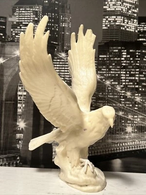 Raro Wilton Vintage 1973 White Eagle Cake Topper Bird Foto 1 de 4