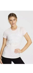 Calvin Klein Top Performance Tee Shirt Emblem Logo Women Pink XL  NEW NWT 455 - Picture 1 of 4