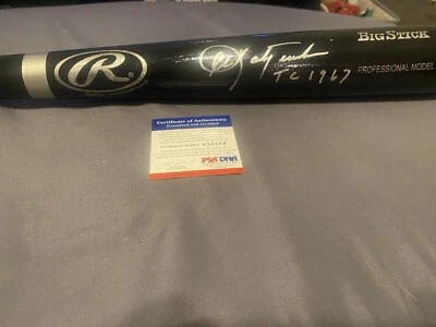 Carl Yastrzemski Signed Full Size Rawlings Bat TC 1967 PSA - Image 1 of 3