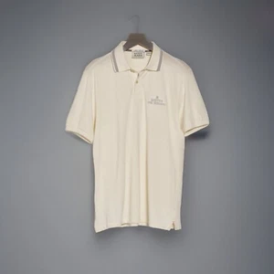 Scotch & Soda Polo Shirt Men’s Pique Swan Short Sleeve Cotton Casual Size M NWT - Picture 1 of 6