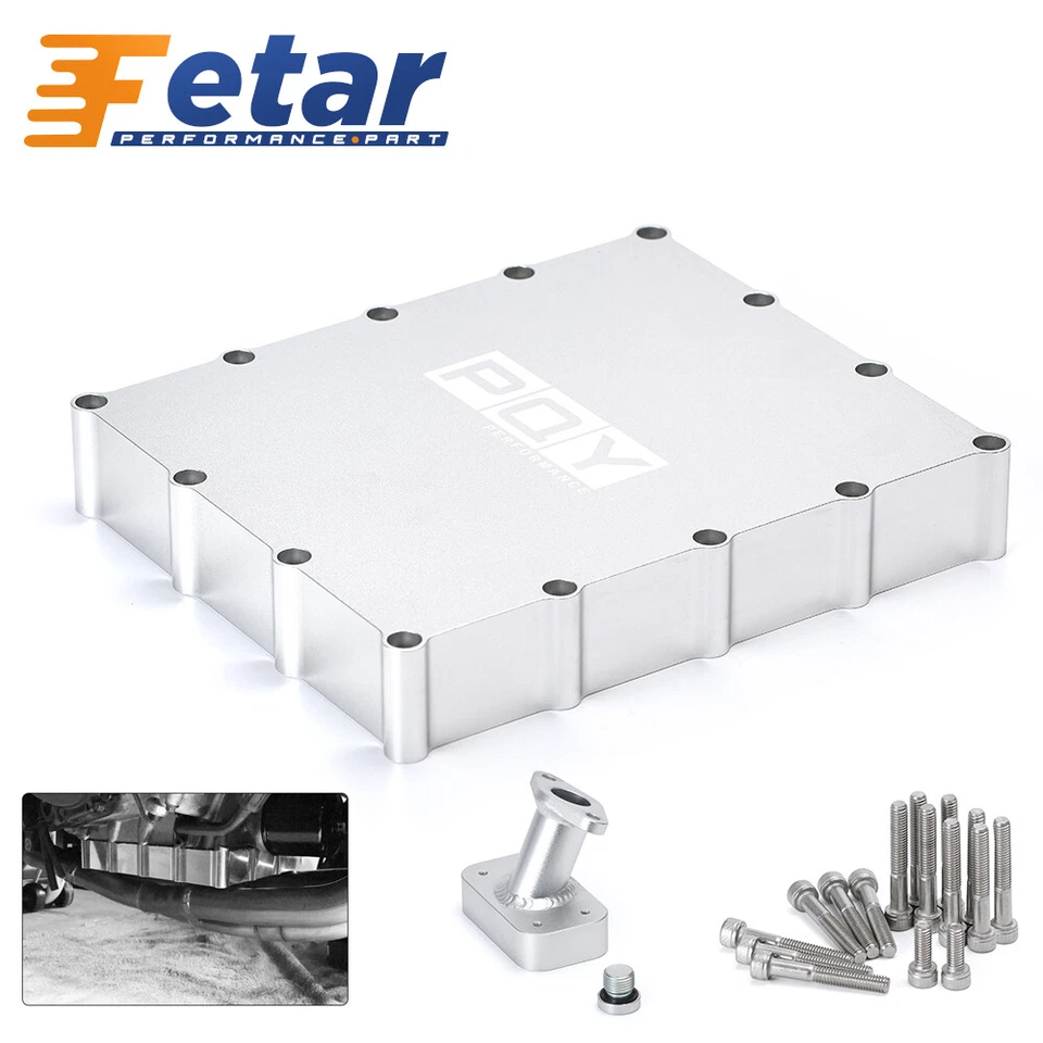 1.35" Thin Billet Aluminum Oil Pan W/ Low Pick Up For Suzuki GSXR1000 2001-2006 - Изображение 1 из 4