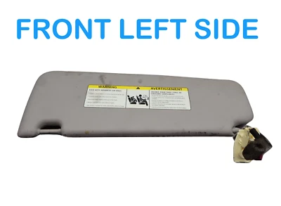 Parasol delantero izquierdo gris OEM BMW 528i 535i 535i xDrive 11-16 Foto 1 de 4