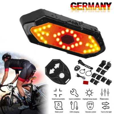 MARKENLOS Blinker für Elektro Scooter E scooters LED BlinkerLicht Elektroroller Blinker DE