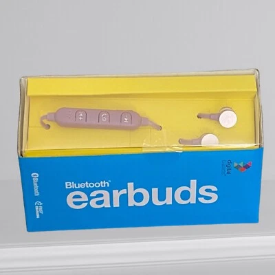 Digital Basics Bluetooth Earbuds- Rose Gold Fast Charging - New - Image 1 of 4