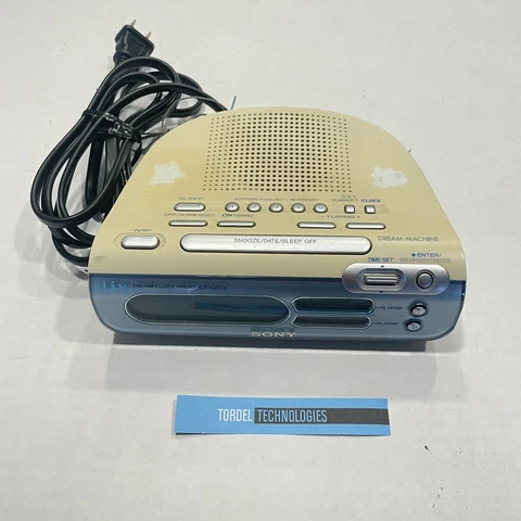 Sony ICF-C273L Alarm Clock Radio FM/LW/MW Sony Dream Machine - Tested Cover