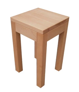 Mesa auxiliar haya maciza. ¡Roble salvaje, aliso, cerezo! - Imagen 1 de 4