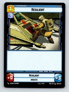Resilient Innate Upgrade Vigilance Card Modification Durable 1C 0P 3H - Picture 1 of 10