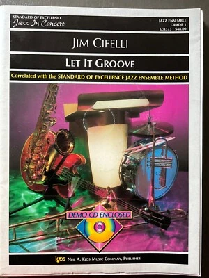 Jazz Ensemble Music Chart Arrangement Easy, Beginners, First Year, Grade 1, Kjos - Image 1 of 4