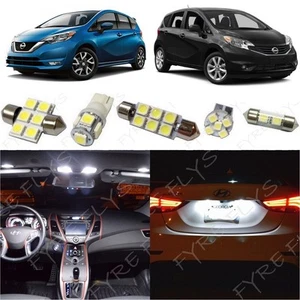 6x White Interior LED Light Package Kit fits 2014-2017 Nissan Versa Note NV1W - Bild 1 von 1