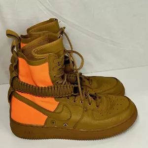Nike Men's Air Force 1 SF Special Forces QS 903270 778 | Desert Ochre Size 8 - Picture 1 of 8
