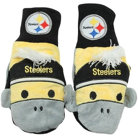 Pittsburgh Steelers NFL Kids Mascot Mittens Cover