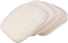 Body Sponges 5Pcs Body Face Loofah Pads Mitt Gloves Natural Luffa Loofa Exfoliat