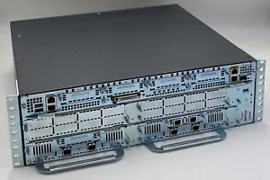 Cisco 3845 Integrated Services Router, w/ NM-HDV2-2T1/E1 - Picture 1 of 3