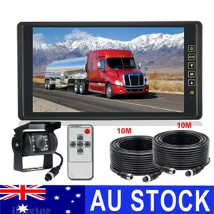 9" car mirrow monitor 18IR 4pin HD CCD rear view reversing camera kit for truck - Picture 1 of 12