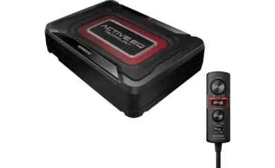 NEW Kenwood KSC-PSW7EQ Compact Powered Subwoofer Enclosure w/ 80W RMS Amplifier - Image 1 of 4