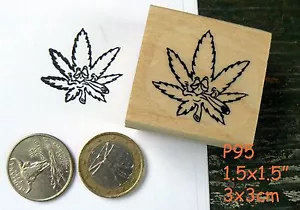 Estampilla de goma hoja para fumar P95 - Imagen 1 de 2