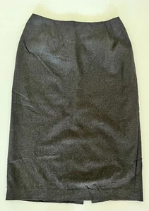 Country Road Charcoal Wool Cashmere Skirt Size 14 A Line - Picture 1 of 4