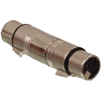 Adattatore XLR XLR 3p (F) - XLR 3p (F) Argento - Immagine 1 di 1