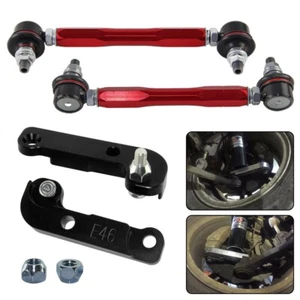 Einstellbares 210mm-260mm Stabilisator 25% Drehwinkel Drift Lock Kit für BMW E46 - Picture 1 of 10
