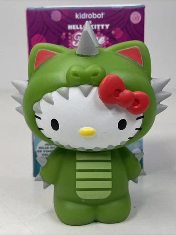 Kidrobot HELLO KITTY TIME TO SHINE KAIJU 3" Vinyl Figure New with Box Cover