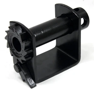 Weld On Winch Binder for Flatbed Truck Trailer 4" Tie Down Strap Bottom Mount - Picture 1 of 4