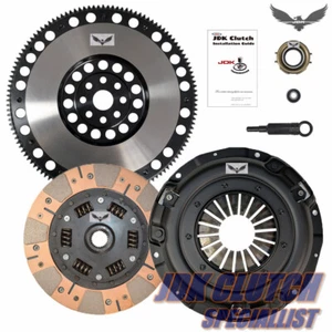 JD DUAL-FRICTION CLUTCH KIT+ RACE FLYWHEEL fits IMPREZA OUTBACK LEGACY 1.8L 2.2L - Picture 1 of 5