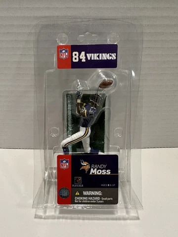 McFarlane Toys NFL Football 3" Randy Moss Minnesota Vikings Wr 84 Mini Figure! Cover
