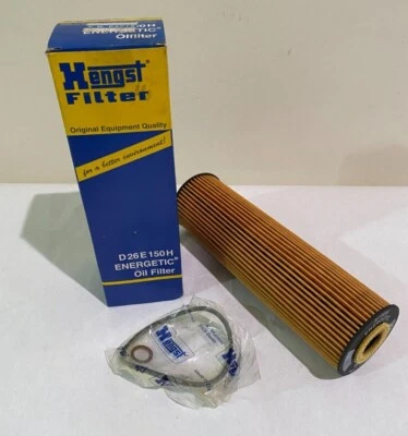 Engine Oil Filter HENGST E150H D26 Fits select Mercedes Benz 600SEC 600SEL 600SL - Image 1 of 4
