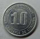 Nicaragua 10 Centavos 1974 Aluminum KM#29 UNC