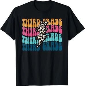 Third Grade Happy First Day Of School 3RD GRADE Back To Gift Unisex T-Shirt - Picture 1 of 3