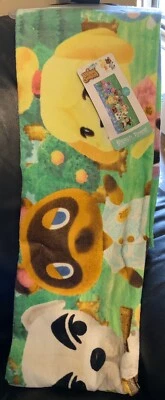 Animal Crossing 28 «W x 58» L New Horizons хлопок Kids пляж полотенце - новый с ярлыком - Изображение 1 из 3