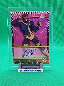 2025 TOPPS MARVEL X-MEN FINEST 97 X-FRACTOR AUTO CARD /97 RAY CHASE AS CYCLOPS - Picture 1 of 2