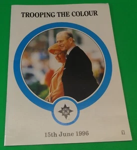 Trooping the Colour 1996 Pamphlet Broschüre Booklet Buckingham Palace - Bild 1 von 1