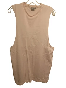 ASOS Men's deep opening sleeveless Muscle Fit tank top NWOT Size Small Blush - Picture 1 of 5