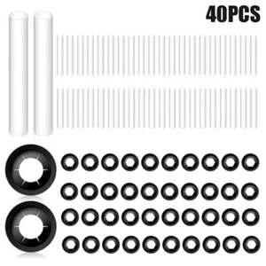 40pcs High Load Garage Door Hinge Sleeves Quiet Roller Garage Door Wheel US - Picture 1 of 10