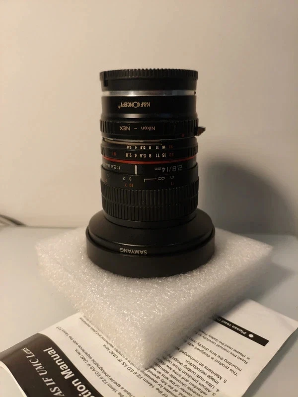 Samyang 14mm f/2.8 IF ED UMC Obiettivo - Nero - Immagine 1 di 4