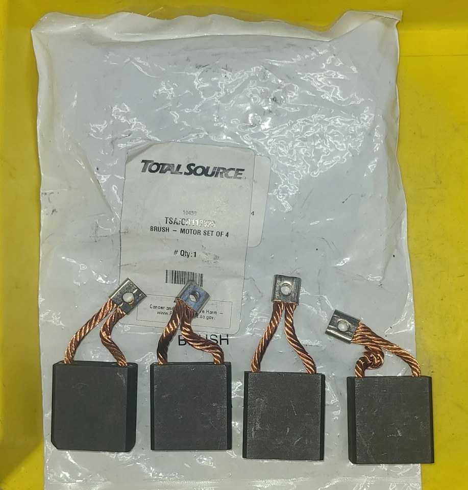 TotalSource CR113328 113328 10458 79051 Brush, Motor Set (Qty 1 = 4 Brushes)