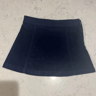 Crewcuts Girls' corduroy Navy Blue skirt 4-5 - Image 1 of 4