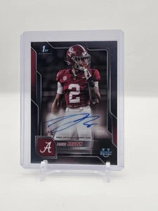 Zabien Brown 2025 Bowman Chrome U Autograph #BCA-ZB, Alabama - Picture 1 of 2