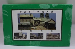 Sierra West 204 HO/HOn3 Scale Laser Cut Wooden Railroad Camp Building Kit LN/Box - Picture 1 of 4
