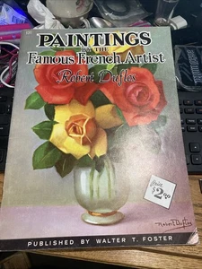 Vintage Paintings By The Famous French Artist Robert Duflos Softcover  - Picture 1 of 1