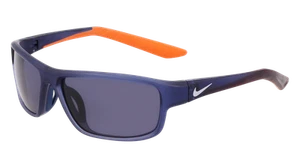 Sunglasses NIKE RABID 22 JR IF1054X MATTE BLUE VOID / BLUE 55/13/125 BOY - Picture 1 of 3