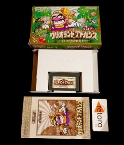 WARIO LAND 4 ADVANCE Youki no Otakara GameBoy Advance GBA Nintendo JAP Complete - Imagen 1 de 4