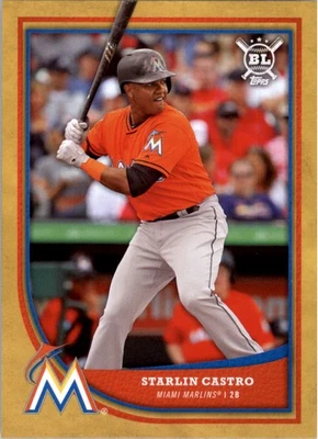 2018 Topps Big League Gold #129 Starlin Castro - BB - Image 1 of 2