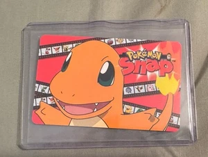 1999 Pokemon Snap Blockbuster Video Warner Bros Video Chip Card Charmander - Picture 1 of 2