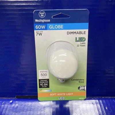 Westinghouse 4513400 60W Soft White LED Light Bulb - Image 1 of 2